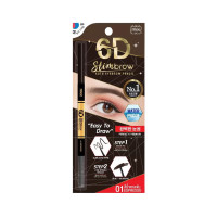 ราคา ขายดี No1 เขียนคิ้ว กันน้ำมาก Mee 6d Slimbrow Auto Eyebrow Pencil คิ้วหัวสลิมเล็ก ติดทน สีเเน่น 01espresso (988058037631966)