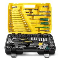 ราคา Delton King Tools ชุดเครื่องมือ ประแจ ชุดบล็อก 121 ชิ้น(ชุดใหญ่) ขนาด 1/4 นิ้ว 3/8 นิ้ว 1/2 นิ้ว ชุดประแจ รุ่นdkt-121pcs (749119862606298)