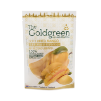 ราคา [ซองเดี่ยว] The Goldgreen - มะม่วงอบแห้ง Soft Dried Mango 200 กรัม (173937338164676)