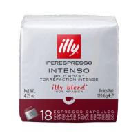ราคา กาแฟแคปซูล illy iperespresso อินเทนโซ่ คั่วเข้ม สำหรับเครื่องเอสเพรสโซ่ (บรรจุ 18 แคปซูล) (606191909680277)