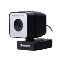 ราคา [ประกัน 1 ปี] Nubwo กล้องเว็บแคม Nwc592 4k Auto Focus มีไมค์ Noise Cancelling หมุนได้ 360° สำหรับ Live Streaming ประชุม (725227392544087)