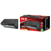 ราคา Eve โคมไฟติดผนัง โซล่าเซลล์ แอลอีดี Led รุ่น Wsl-12 ขนาด 5.6w แสงเหลือง 585508 (660515007143680)