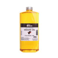 ราคา เพียวเกรน น้ำมันงาสกัดเย็น100% ขนาด 1000 Ml 1 ขวด (373032194582171)