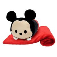 ราคา Disney Tsum Tsum หมอนผ้าห่ม มิกกี้เม้าส์ มีถุงม้วนเก็บได้ (951284533602747)