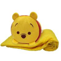ราคา Disney Tsum Tsum หมอนผ้าห่ม หมีพูห์ มีถุงม้วนเก็บได้ (728753554714395)