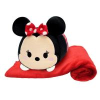 ราคา Disney Tsum Tsum หมอนผ้าห่ม มินนี่เม้าส์ มีถุงม้วนเก็บได้ (930886305170032)