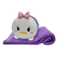 ราคา Disney Tsum Tsum หมอนผ้าห่ม เดซี่ ดั๊ก มีถุงม้วนเก็บได้ (345573941846382)