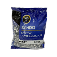 ราคา Sendo 100ตัว สกรูยิงเมทัลชีท (แปไม้ แหวนสังกะสี) เจาะคม งานเสร็จไว สกรู ขนาด #12x2” (542466338053184)