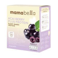 ราคา Mamabella โปรตีนคุณแม่ตั้งครรภ์ และคุณแม่ให้นม Protein Plus Acai Berry มามาเบลล่า 1 กล่อง 1 กล่อง บรรจุ 10 ซอง (137362087810831)