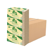 ราคา (ยกลัง 6 แพ็ค) พินน์ เนเชอรัล กระดาษเช็ดมือสีธรรมชาติ 200 แผ่น แพ็ค 4 ห่อ Pinn Natural Multi-purpose interfold Towel (249735282279229)