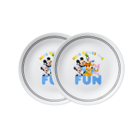 ราคา Corelle ชุดจานอาหารรุ่น Mickey Playwfriendsขนาด 10 นิ้ว (25.5 ซม.) จำนวน 2 ชิ้น/c-03-110-pwf-2/th (444769101313161)