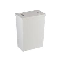 ราคา ดีเคดับบลิว Dkw(official) Hh-307p ถังขยะเหลี่ยมฝาสวิง Slim (8l) (มีหลายสี) ถังขยะอึด สวย ทน Slim swing bin ขาว (209988205610039)