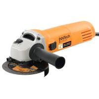 ราคา Inntech เครื่องเจียรไฟฟ้า 4 นิ้ว 1,100w Angle Grinder พร้อมด้ามจับ และฝาครอบป้องกัน รุ่น G6-100s แถมฟรี! ใบตัดเหล็ก 6 ใบ (954365128840226)