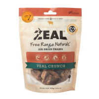 ราคา Zeal Veal Crunch 125g ขนมสุนัขเนื้อลูกวัวทุบอบแห้ง ธรรมชาติ100% (488838679507768)