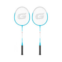 ราคา Gsports รุ่น Bs-506 ชุดไม้แบดมินตัน แพ๊คคู่ พร้อมลูก Badminton Racket Set สีฟ้า (106485991330881)