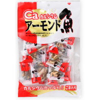 ราคา ปลาตัวเล็กผสมอัลมอนด์ ปลากะตักผสมอัลมอนด์ 51.2 กรัม Almond Fish Snack ( Izumiya undefined Brand) (640521068604383)