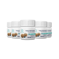 ราคา (5 กระปุก) Sun Wonder Vitality Pill Pocket 15g. อาหารเสริมวิตามินช่วยป้อนยา บำรุงตับ สุนัข แมว (373166915860787)
