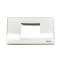 ราคา Siemens Delta® Relfa ฝา 1 ช่อง 2 M ขนาด 120 มม. สีขาว (483678669198198)