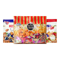 ราคา [โปร 3 รสชาติ] (300-500 กรัม) Nuts Crisp ถั่วตุ๊บตั๊บ ถั่วอัดแท่ง อัลมอนด์ พิชตาชิโอ แคลอรี่ต่ำ อร่อย 500 กรัม 3 รสชาติ (295285368583820)