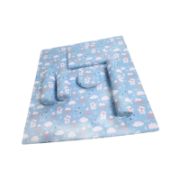 ราคา Patex ที่นอนเด็ก ยางพารา ชุด 5 ชิ้น สำหรับเด็กแรกเกิด ถึง 2 ขวบ รุ่น Baby Starter Set 5 | ปลอดสารเคมี ป้องกันภูมิแพ้ ลายหมีฟ้า (449376944453705)