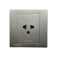 ราคา Siemens Relfa Plus เต้ารับเดี่ยว มีกราวด์ มีม่านนิรภัย (พร้อมฝา) ขนาด 86 มม. สีเงิน (155131195437026)