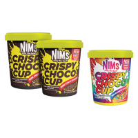 ราคา (โปรสุดคุ้ม 2 เเถม 1) Nims Crispy Choco Tube ขนาด 60 กรัม โกโก้ครั้นซ์ ขนมข้าวพองเคลือบช็อกโกแลตแท้ เข้มข้น หลายรสชาติ บอล 2 + เรนโบว์ 1 (521607049232955)