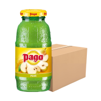ราคา [ยกแพ็ก 12 ขวด] Pago น้ำแพร์ 200 มล. (pear Juice) (550061496422368)