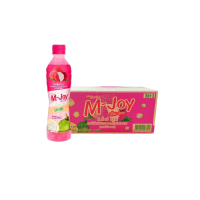 ราคา เอ็ม-จอย M-joy น้ำผลไม้ 25% ผสมวุ้นน้ำมะพร้าว (ยกลัง 48ขวด x 380ml) ลิ้นจี่ Mjoy380ยกลัง (179593074498681)