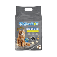 ราคา ทรายแมวเต้าหู้ Tinkerbell Tofu Cat Litter 6ลิตร (ธรรมชาติ100%) คุมกลิ่นดี ไร้ฝุ่น จับตัวเป็นก้อนเร็ว กลิ่น Charcoal ชาร์โคล (648784864656552)