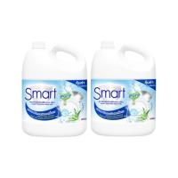 ราคา [แพ็ค2]smart สมาร์ท ผลิตภัณฑ์ล้างจาน แกลลอน 3,000มล. X2, ขจัดคราบมัน คราบติดแน่น คราบหลุดง่าย ไม่เปลืองแรงขัด (405981000015560)