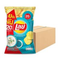 ราคา เลย์ มันฝรั่งแท้ทอดกรอบ รสซาวครีมและหัวหอม 48 ก. x 48 (668848319644091)
