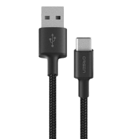 ราคา Eloop S9c สายชาร์จ ไนลอนถัก Usb Data Cable 2.1a L Cable/micro/type-c ของแท้ 100% Black (853085497016228)
