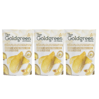 ราคา [แพคโปร3] The Goldgreen - ทุเรียนหมอนทองอบกรอบ Durian Monthong Freeze Dried 78 กรัม (841771493604664)