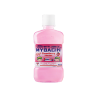 ราคา Mybacin น้ำยาบ้วนปากจูเนียร์ขนาดพกพา สูตรกลิ่นสตอเบอร์รี่ ขนาด 95มล. (106912045362986)