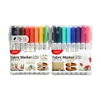 ราคา โมนามิ ปากกามาร์คเกอร์เขียนผ้า รุ่น Fabric Marker 470 เซ็ต 16 สี (982130168969574)