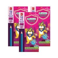 ราคา มาสเตอร์อาร์ต ดินสอสีไม้แท่งยาว 12 สี x 3 (7416098390211)