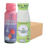 ราคา Hot ที่สุด !!! น้ำมะกรูด 30 ขวด 180 Ml + Wii 12 ขวด Set Detox มดลูก 50 Ml (128759093639437)
