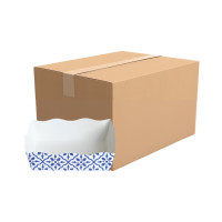 ราคา Goodboxpack Gt-105 ถาดกระดาษขึ้นรูป ลายคราม ไซส์ 3.5x3.5 นิ้ว 1 แพ็ค 100 ใบ (961490868812273)