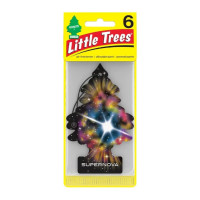 ราคา Littletrees แผ่นหอมปรับอากาศ น้ำหอมปรับอากาศในรถ Lt Supernova (688994519486788)