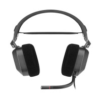 ราคา Corsair Headset Hs80 Rgb Usb Wired Gaming Headset — Carbon - หูฟังเกมมิ่งมีสาย สีดำ (545015858378998)