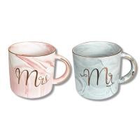 ราคา Rrs ชุดแก้วเซรามิก ลายหินอ่อน Mr. & Mrs. 2 ใบ/ชุด (256800586986735)