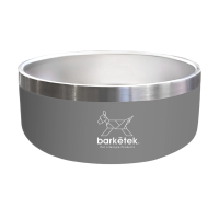 ราคา Barketek - ชามเย็นสำหรับสุนัข ชามน้ำหมา น้ำเย็นนาน 8 ชั่วโมง Size M Grey เทา (962802823663214)