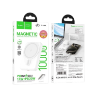 ราคา New Hoco Cj19a undefined พาวเวอร์แบงค์ แบตสำรอง 10000mah ชาร์จเร็ว Pd20w + [wireless 15w สำหรับมือถือที่รองรับการชาร์จไร้สาย] Cj19a สีขาว (767562520285654)