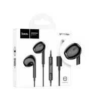 ราคา Hoco M111 for iphone Lightning 14 Pmลงไป หูฟังสมอลทอร์ค small talk undefined Earphone M111 Max ip สีดำ (370199860192017)