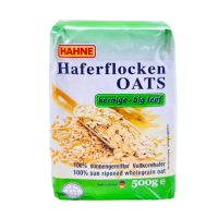 ราคา ฮาทเน่ เกล็ดข้าวโอ๊ตหยาบ 500 กรัม Hahne Standard Big Leaff 500 g. (323571407006460)