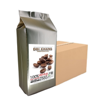 ราคา กาแฟคั่ว Vienna คั่วกลาง 9 ถุง, ชนิด เมล็ด Whole Bean Type ( รวม 9 ถุง x 250g.) Doi Chang Professional สำหรับ เครื่องชงกาแฟ ดริป Moka pot 25009 (701783989348897)