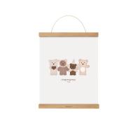 ราคา Mamamo ไม้แขวนภาพแม่เหล็ก ไซส์ A3 แบบตรง แม่เหล็กแรงสูง สำหรับตกแต่งผนังห้อง (410488126715917)