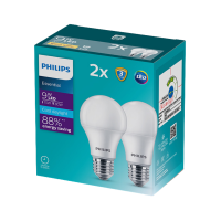 ราคา Philips (แพ็คคู่) หลอดไฟ Essential Led Bulb 9w ขั้วe27 6500k 230v | 929002299497 | Ucanbuys (952370104921349)