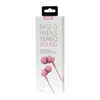 ราคา หูฟัง headset Remax รุ่น Rm -501 bass driven stereo sound (in-ear มีไมโครโฟน) ชมพู (822530837700881)