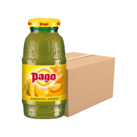 ราคา [ยกแพ็ก 12 ขวด] Pago น้ำแอปริคอต 200 มล. (apricot Juice ) (743454206030866)